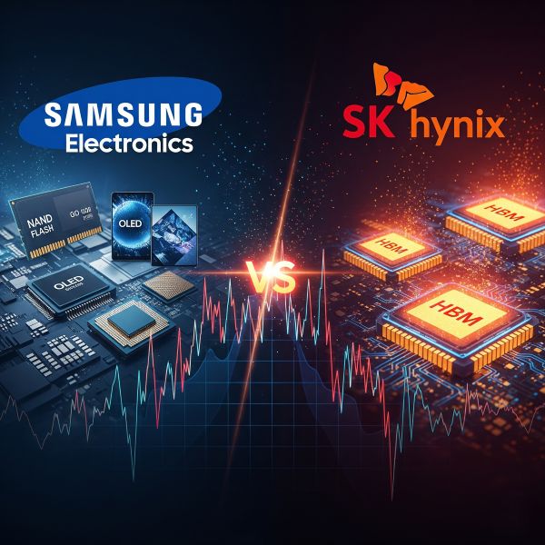 삼성전자 vs SK하이닉스 주가, 누가 더 많이 오를까