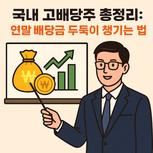 국내 고배당주 총정리
