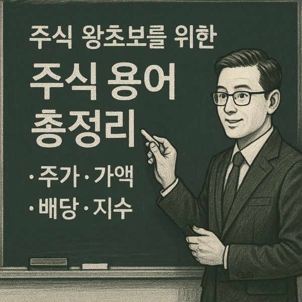 주식 왕초보를 위한 주식 용어 총정리