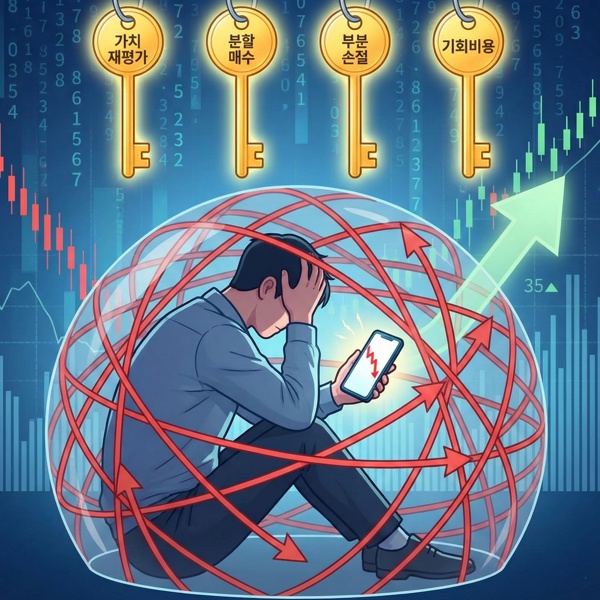 주식 물렸을 때 현실적인 대처법 4가지